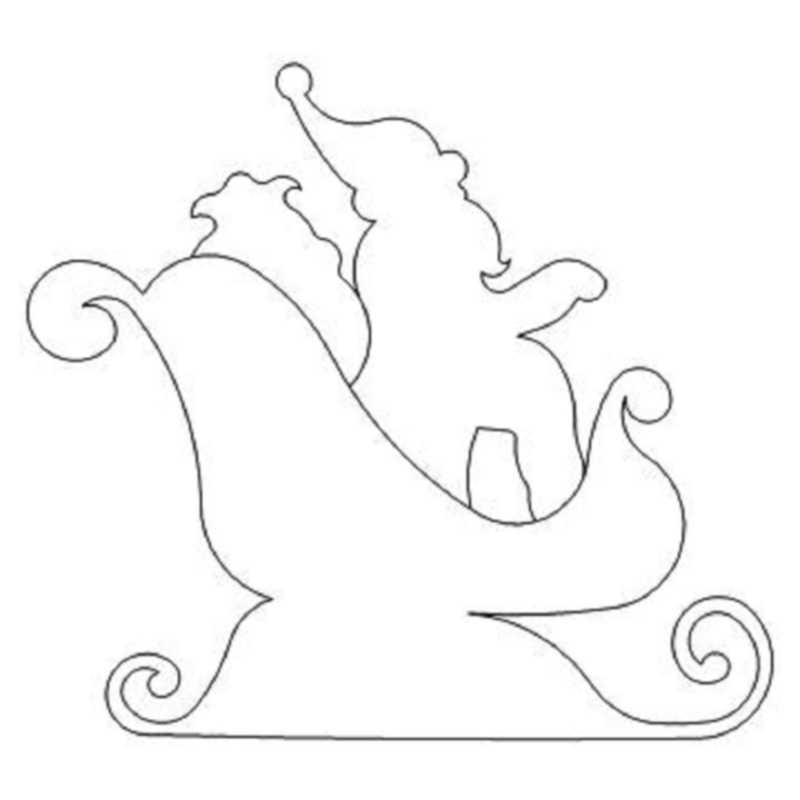 christmas and winter it s a quilt thing designs by santa sleigh template